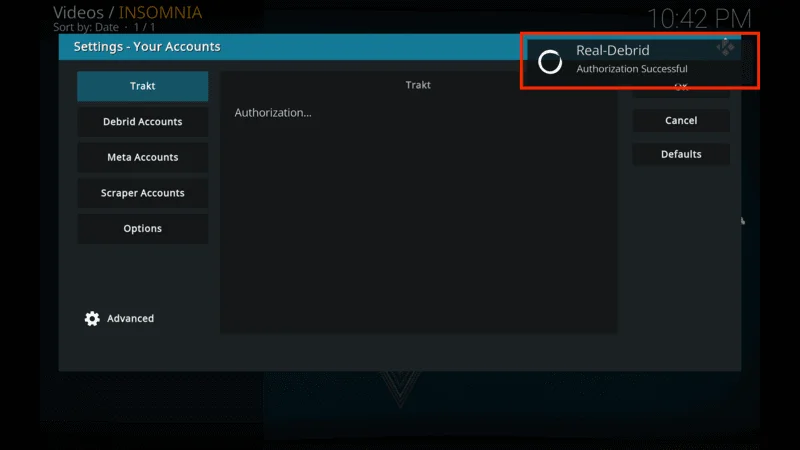Insomnia Addon TV Show Streaming